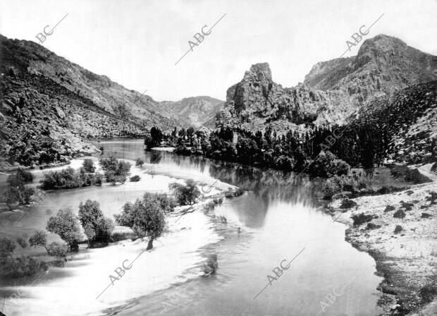 Un paisaje de la región Montenegrina lindante con la frontera turca