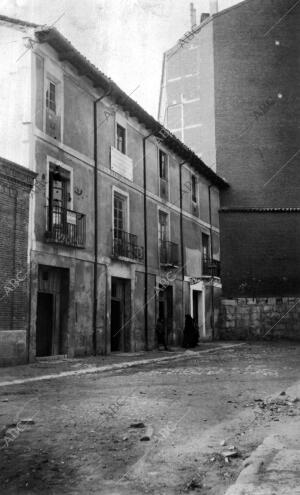 La casa de Cervantes que ha Sido Adquirida por S.M. el Rey para museo Cervantino