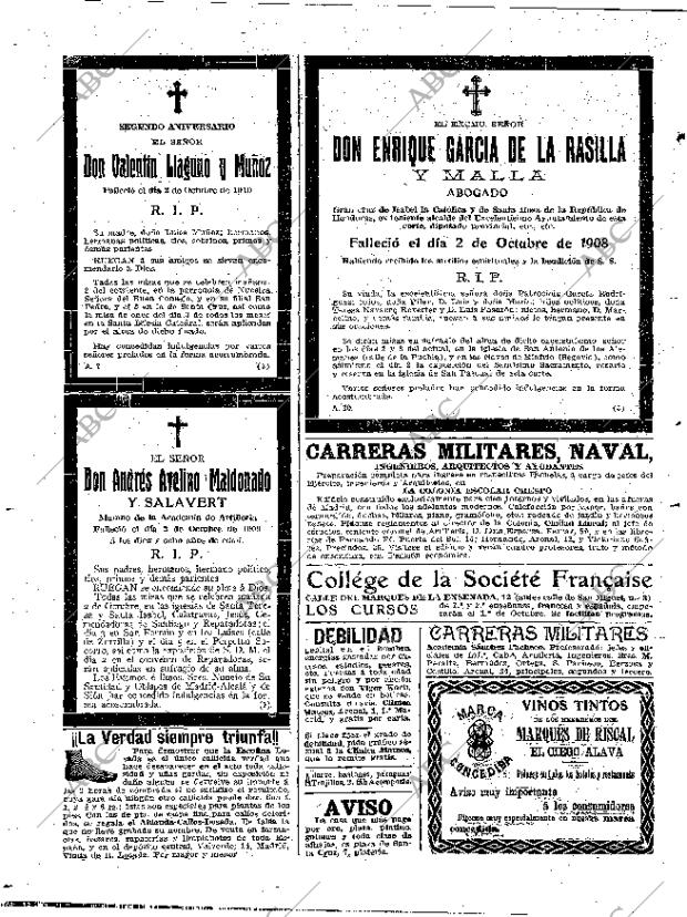 ABC MADRID 01-10-1912 página 22