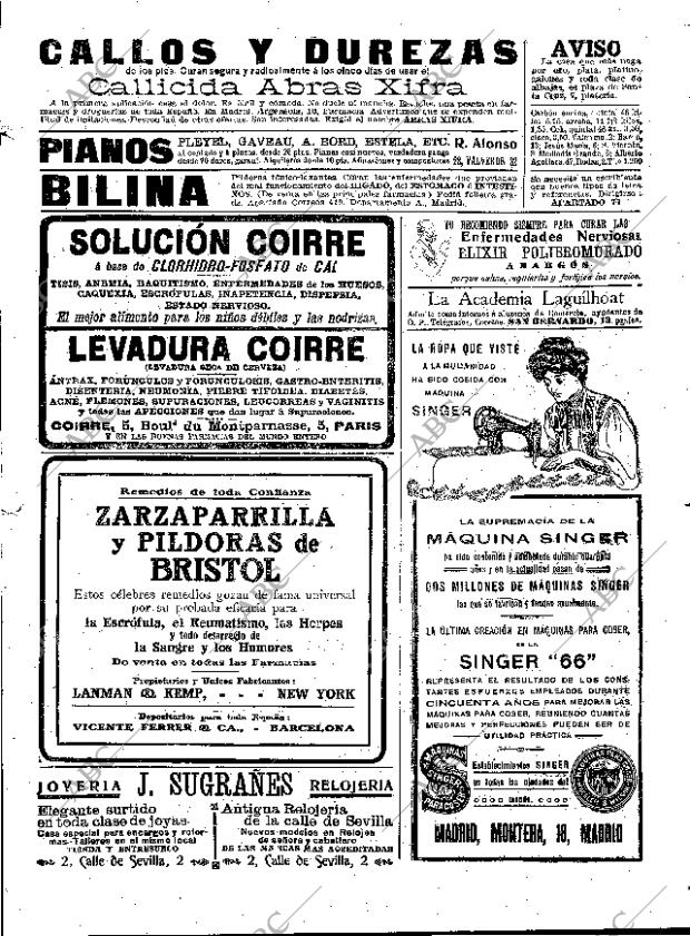 ABC MADRID 05-10-1912 página 23