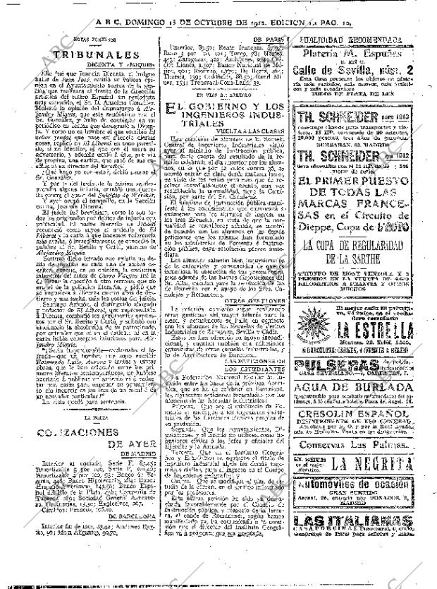 ABC MADRID 13-10-1912 página 10