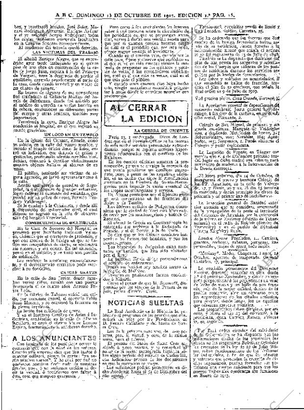 ABC MADRID 13-10-1912 página 15