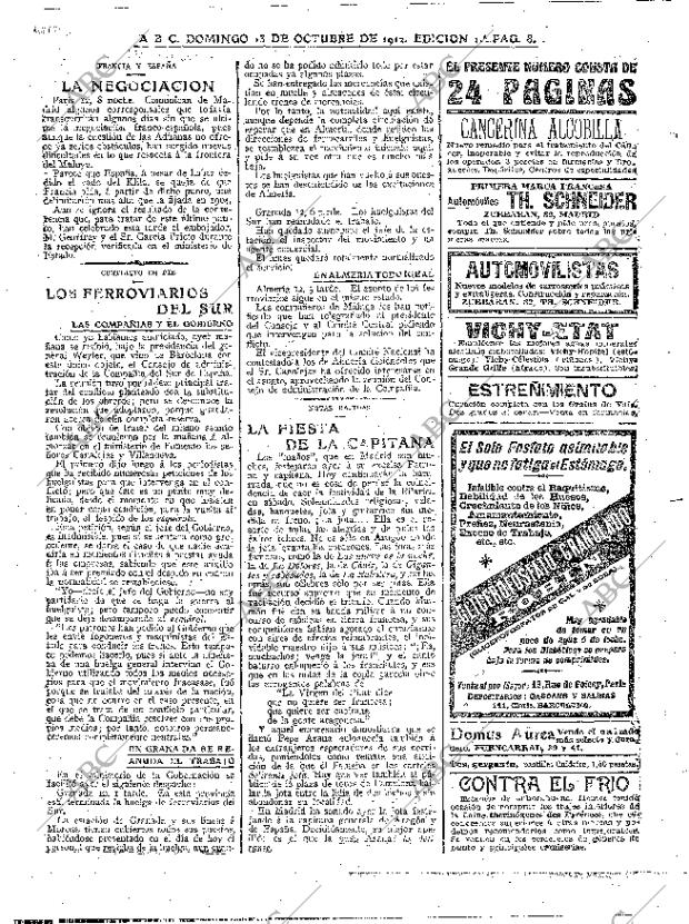 ABC MADRID 13-10-1912 página 8