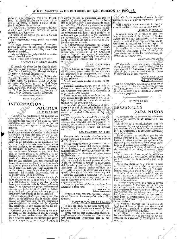 ABC MADRID 29-10-1912 página 15