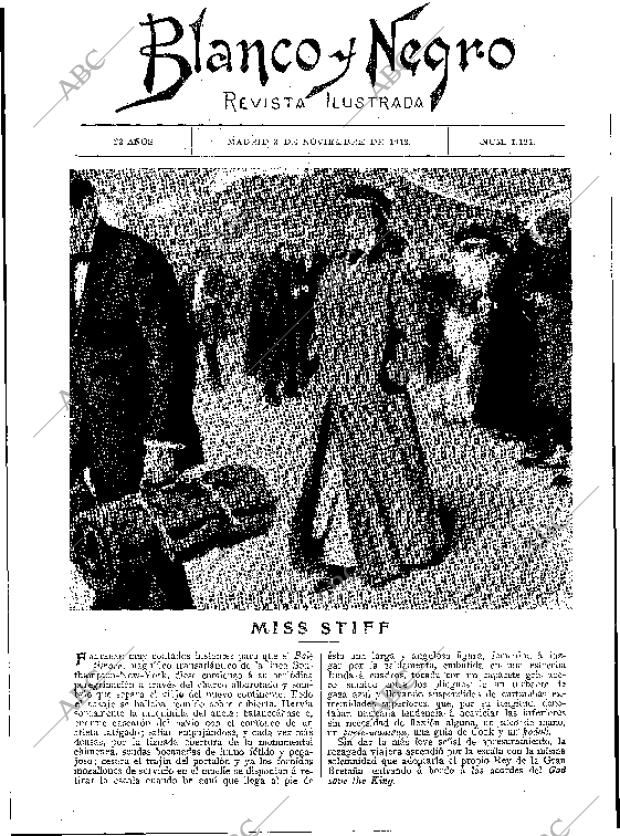 BLANCO Y NEGRO MADRID 03-11-1912 página 11