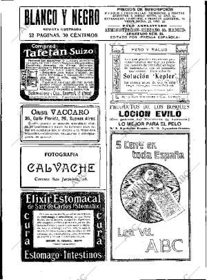 BLANCO Y NEGRO MADRID 03-11-1912 página 2