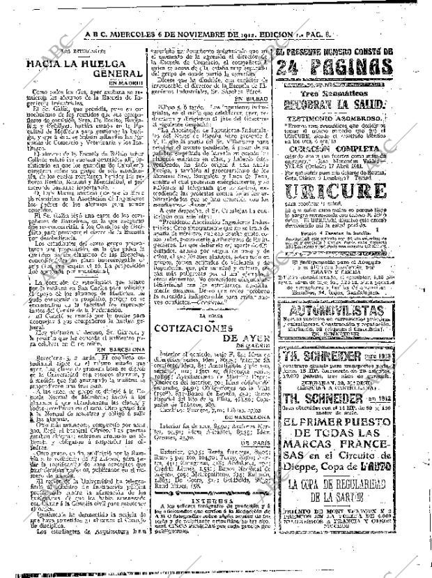 ABC MADRID 06-11-1912 página 8