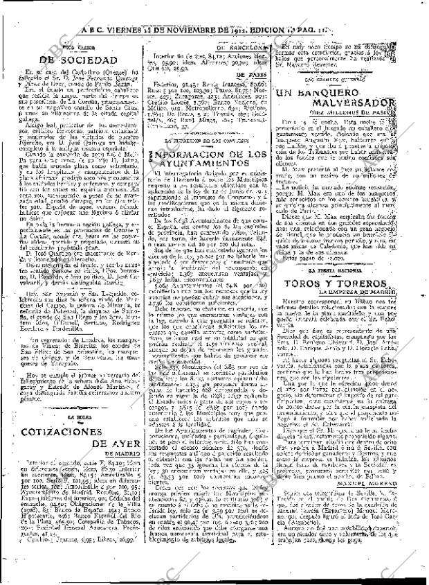 ABC MADRID 15-11-1912 página 11