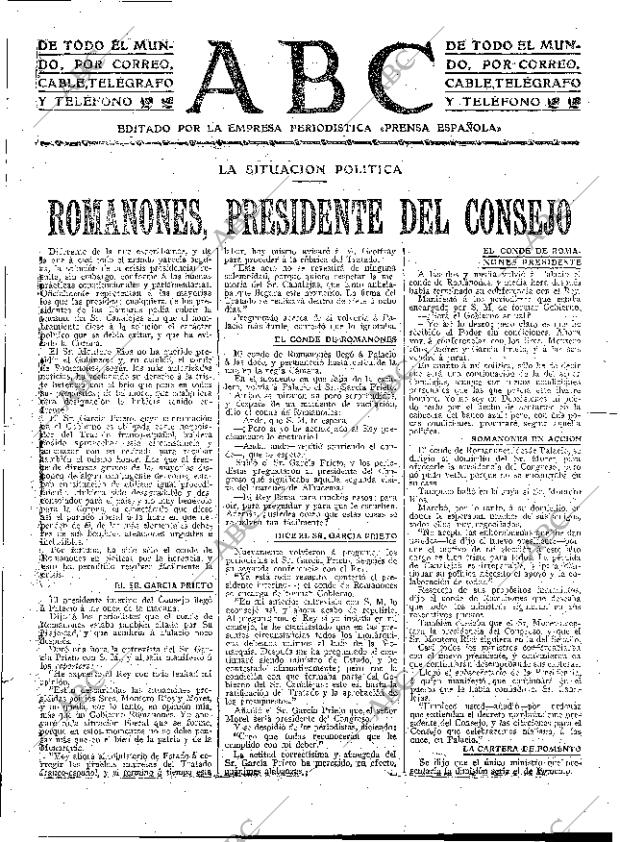 ABC MADRID 15-11-1912 página 5