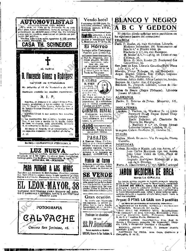 ABC MADRID 18-11-1912 página 4