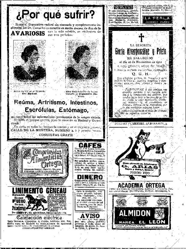 ABC MADRID 27-11-1912 página 22