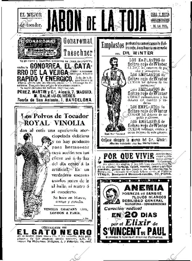 BLANCO Y NEGRO MADRID 01-12-1912 página 6