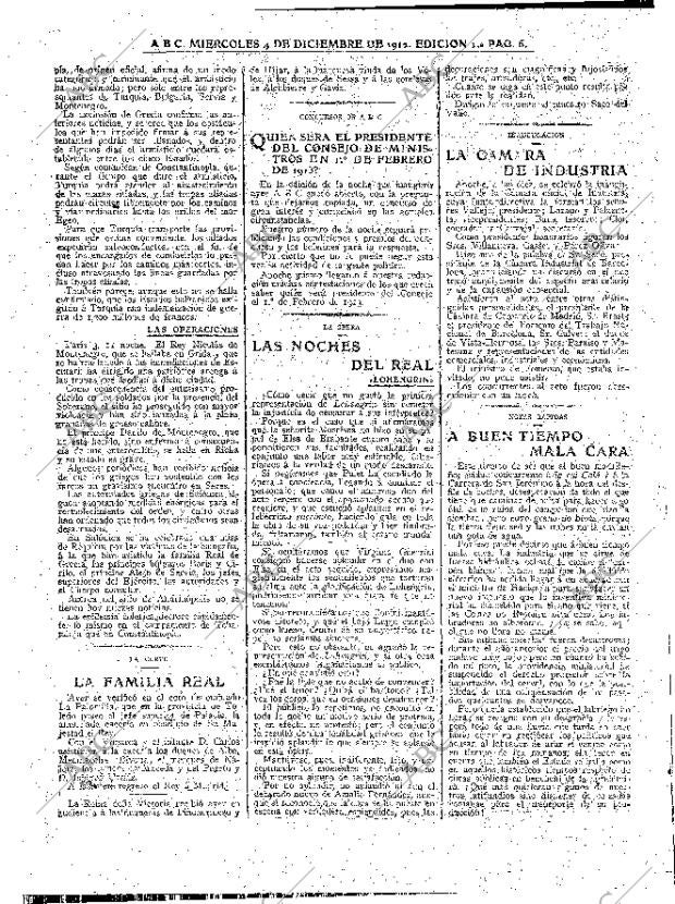ABC MADRID 04-12-1912 página 6