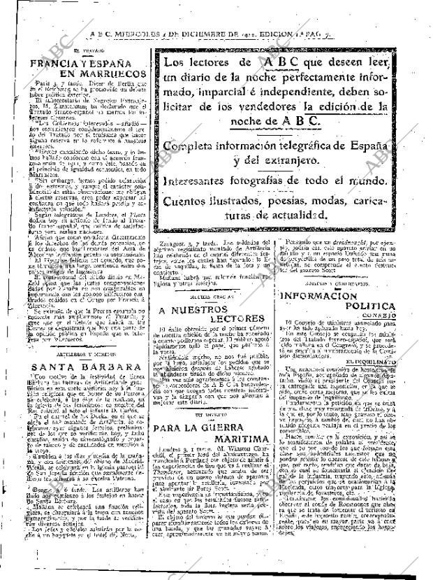 ABC MADRID 04-12-1912 página 7