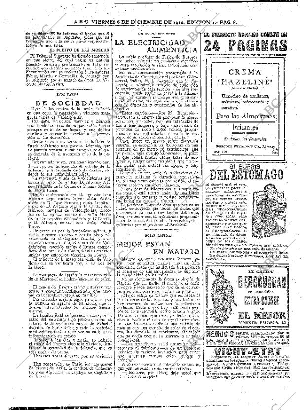 ABC MADRID 06-12-1912 página 8