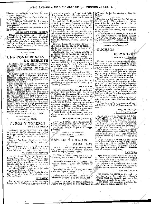 ABC MADRID 14-12-1912 página 15