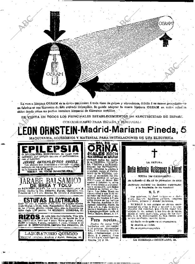 ABC MADRID 14-12-1912 página 4