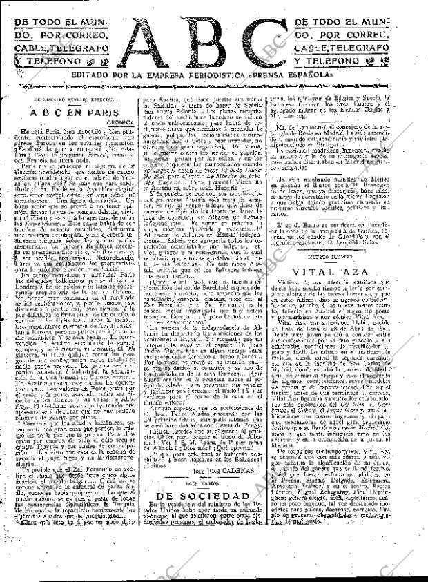 ABC MADRID 14-12-1912 página 5