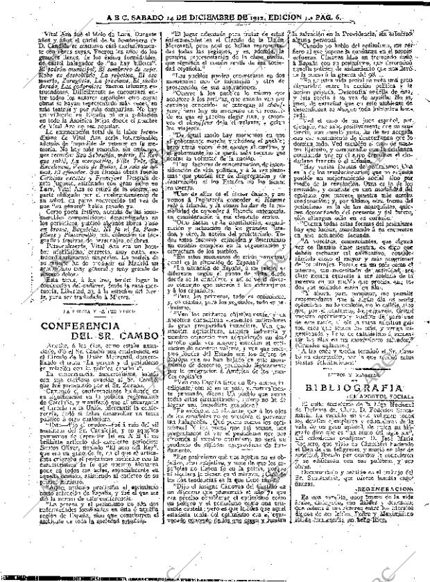 ABC MADRID 14-12-1912 página 6