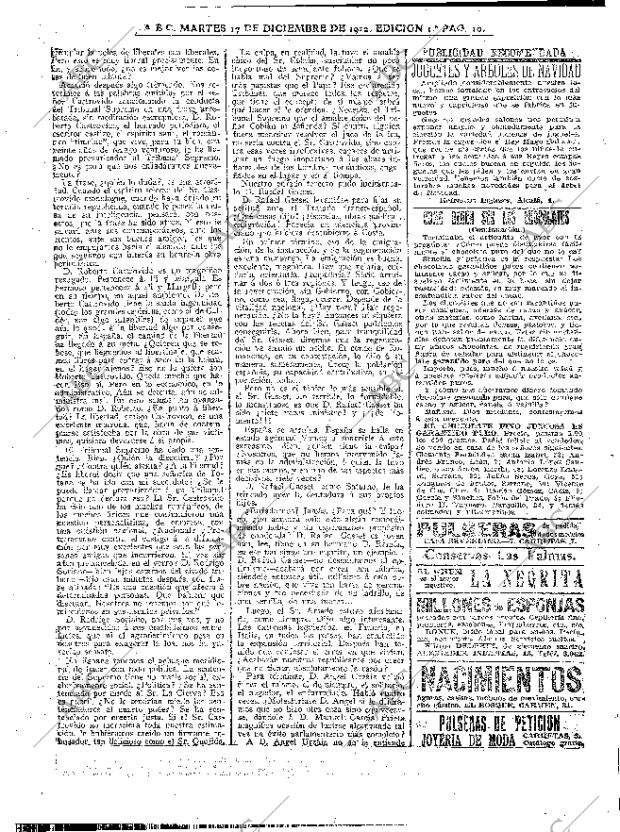 ABC MADRID 17-12-1912 página 10