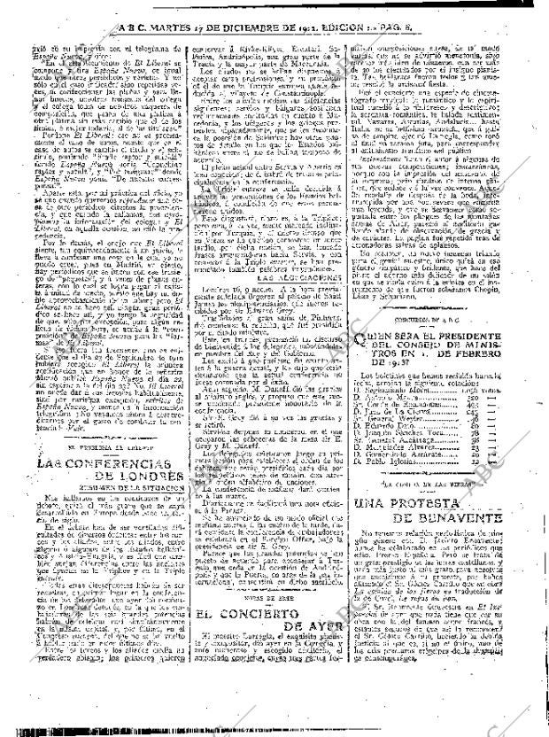 ABC MADRID 17-12-1912 página 6