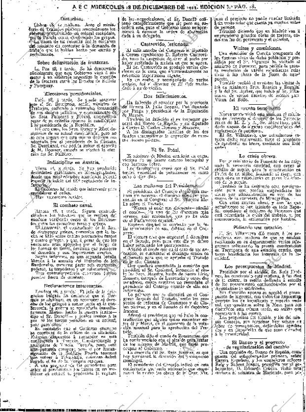 ABC MADRID 18-12-1912 página 18