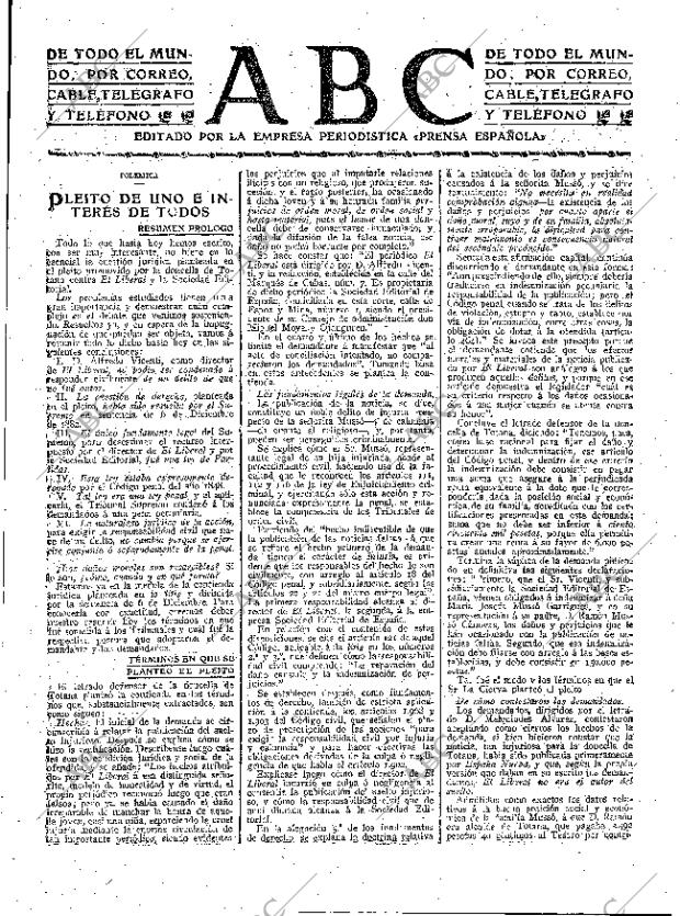 ABC MADRID 26-12-1912 página 5