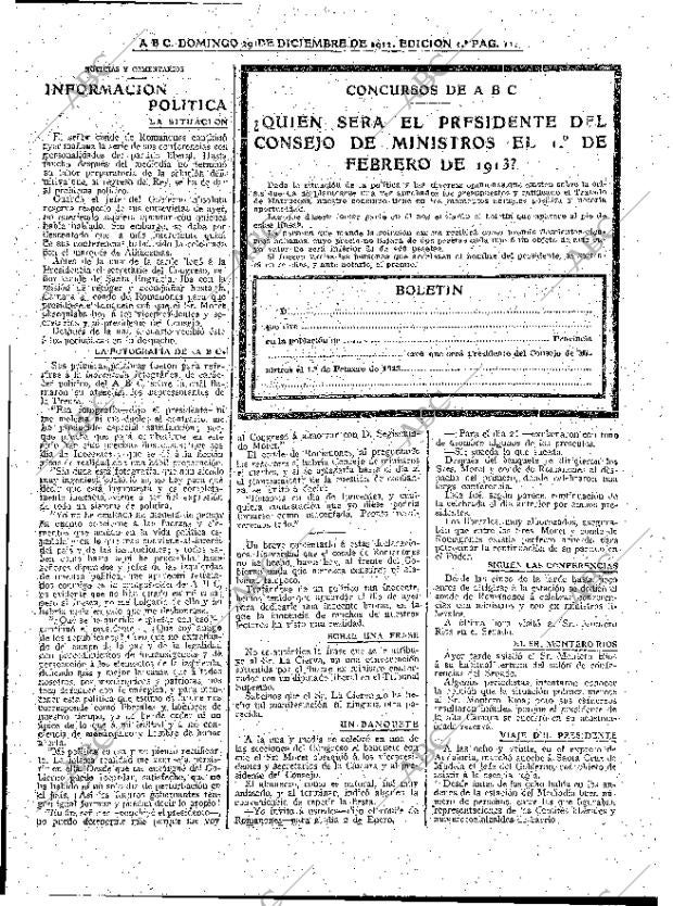 ABC MADRID 29-12-1912 página 11