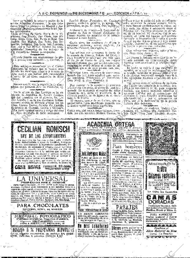 ABC MADRID 29-12-1912 página 20