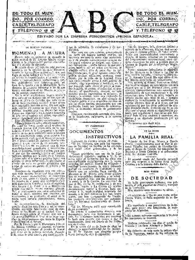 ABC MADRID 05-01-1913 página 5