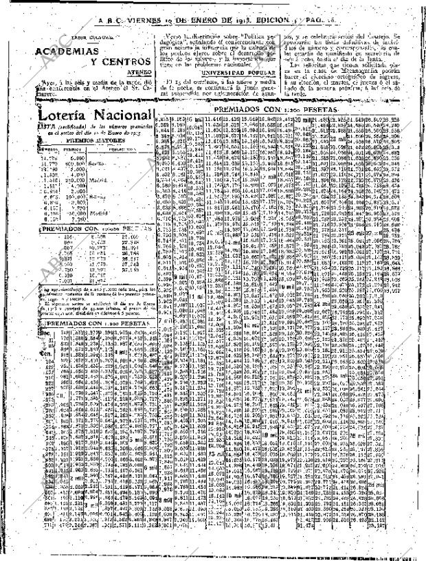 ABC MADRID 10-01-1913 página 16