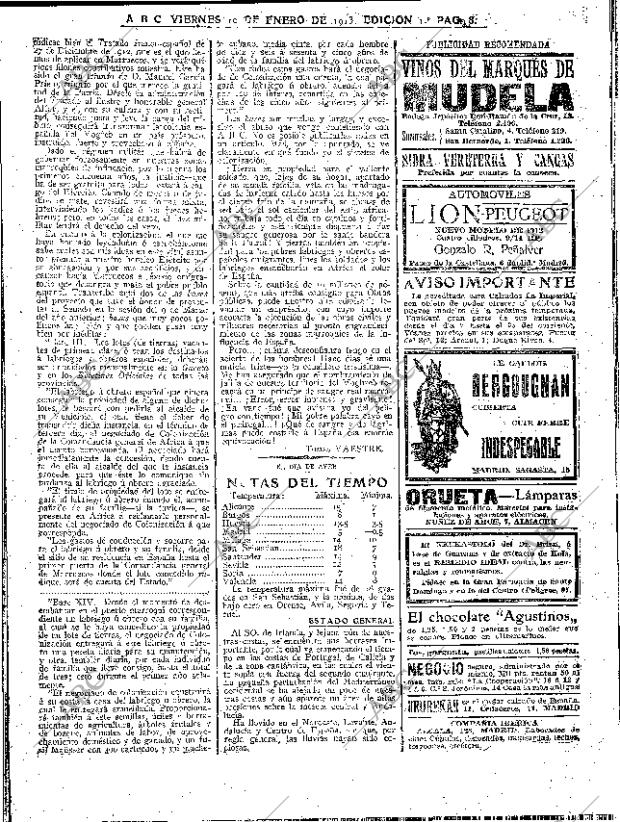 ABC MADRID 10-01-1913 página 8