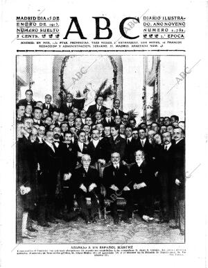 ABC MADRID 25-01-1913 página 1