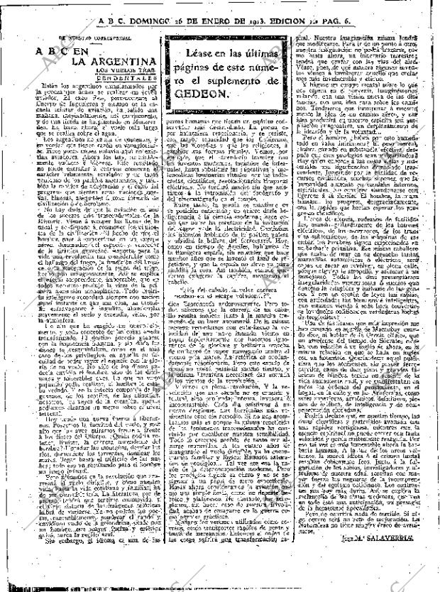 ABC MADRID 26-01-1913 página 6