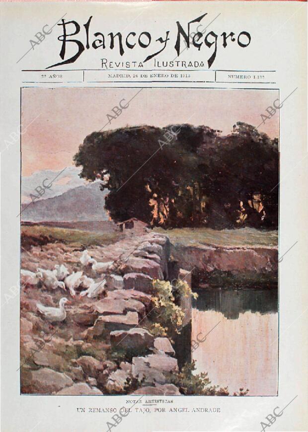 BLANCO Y NEGRO MADRID 26-01-1913 página 13