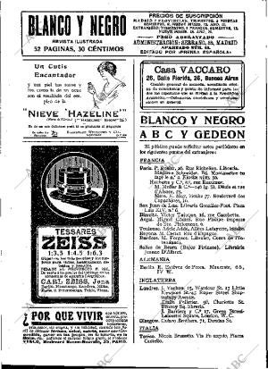 BLANCO Y NEGRO MADRID 26-01-1913 página 2