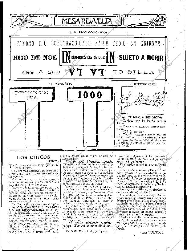 BLANCO Y NEGRO MADRID 26-01-1913 página 53