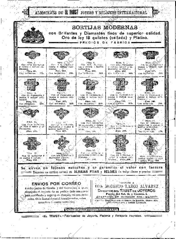 ABC MADRID 27-01-1913 página 20