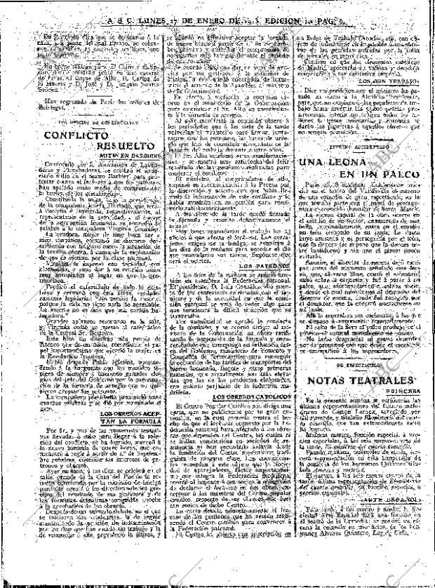 ABC MADRID 27-01-1913 página 6