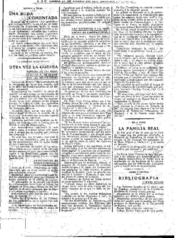 ABC MADRID 27-01-1913 página 9