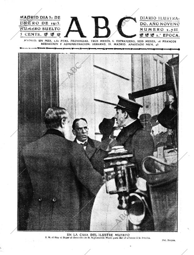 ABC MADRID 31-01-1913 página 1