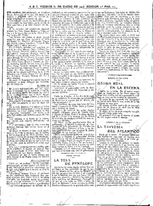 ABC MADRID 31-01-1913 página 11
