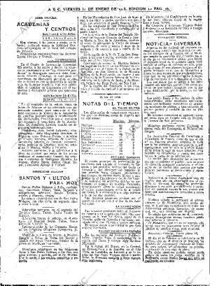 ABC MADRID 31-01-1913 página 16