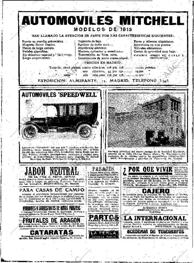 ABC MADRID 31-01-1913 página 4