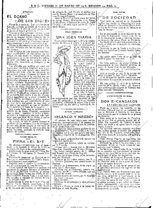 ABC MADRID 31-01-1913 página 7