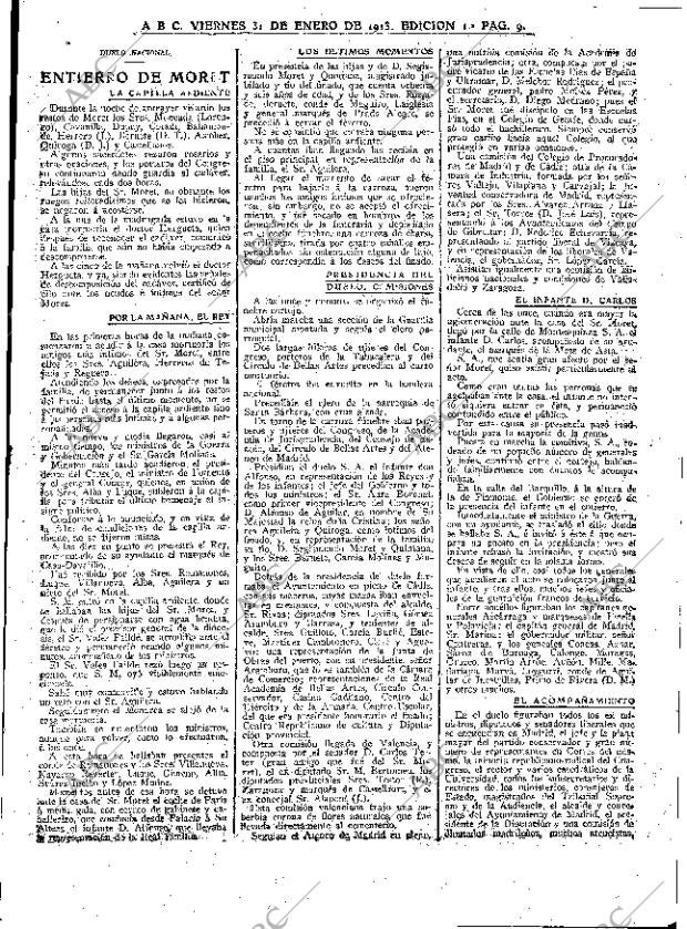 ABC MADRID 31-01-1913 página 9