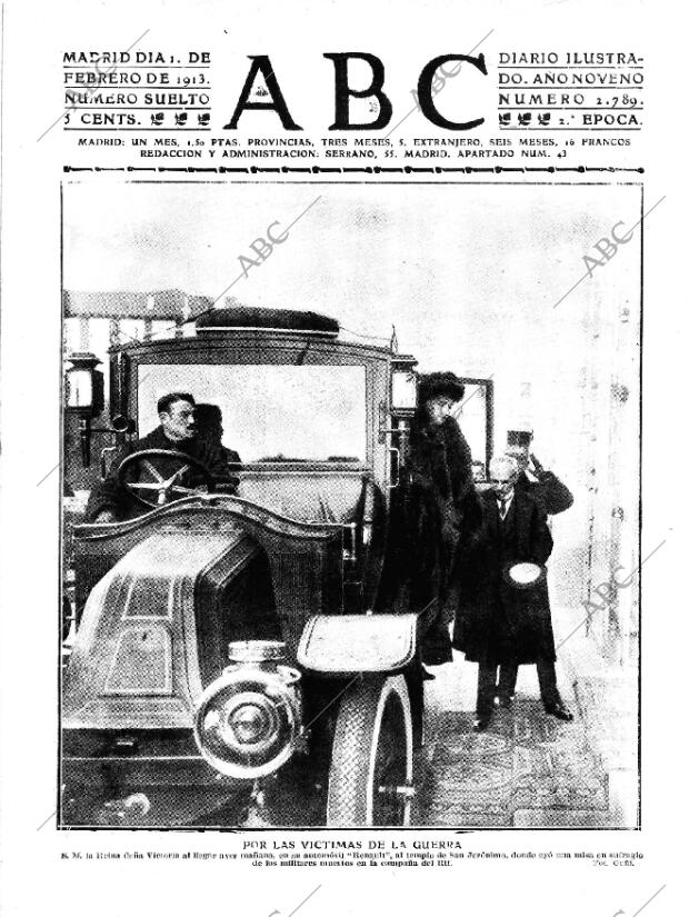 ABC MADRID 01-02-1913 página 1