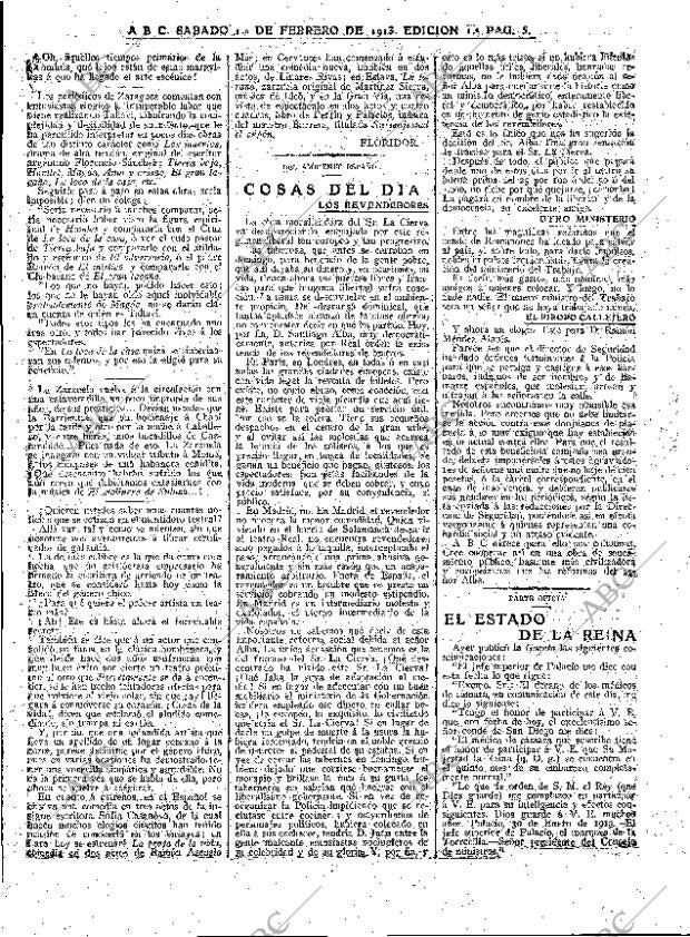 ABC MADRID 01-02-1913 página 5