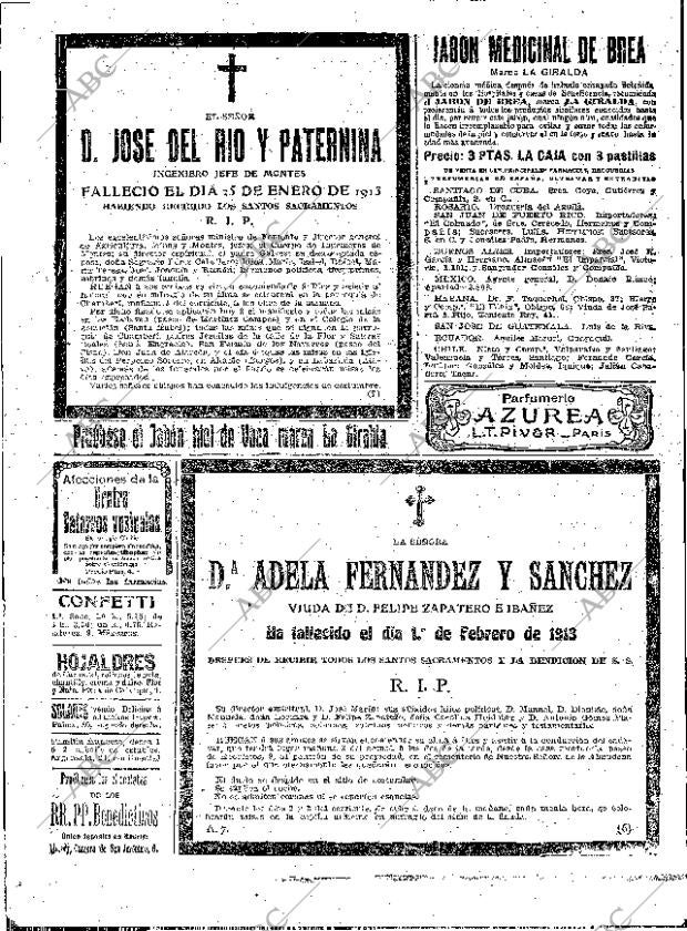 ABC MADRID 02-02-1913 página 14
