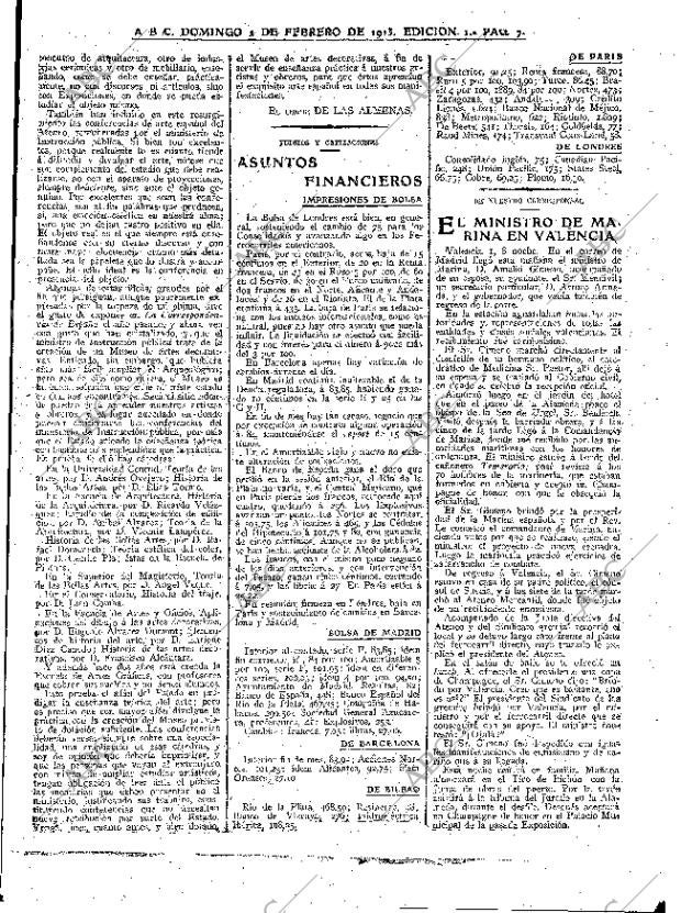 ABC MADRID 02-02-1913 página 7